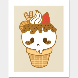 Kawaii Icecream Posters and Art